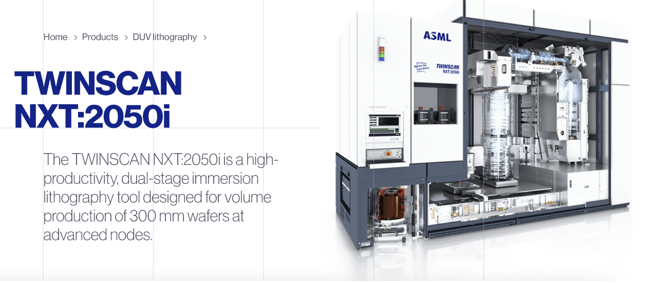 突發(fā)！全球光刻機龍頭ASML TWINSCAN NXT:2050i和NXT:2100i光刻機發(fā)貨許可證